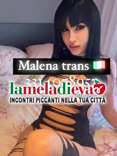 Malena Trans italiana 🇮🇹 appena ar...