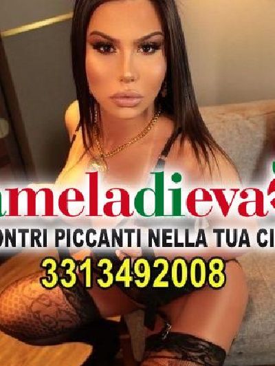 BAMBOLINA TOP TRANSEX MORA GIOVANE! 100%...